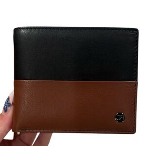 365. Jack Abrahams Genuine Brown and Black Men's Wallet